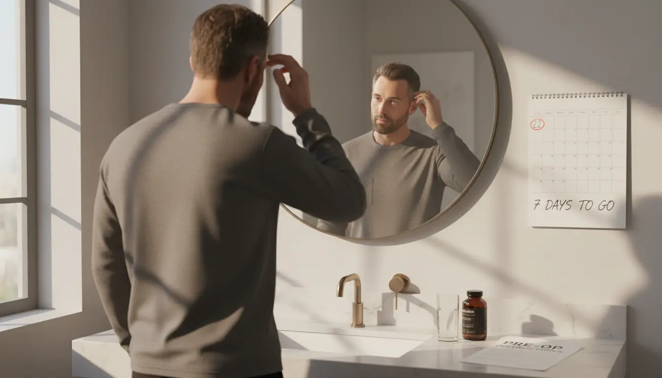 7 Days Before Surgery: How to Prepare for Your Hair Transplant
